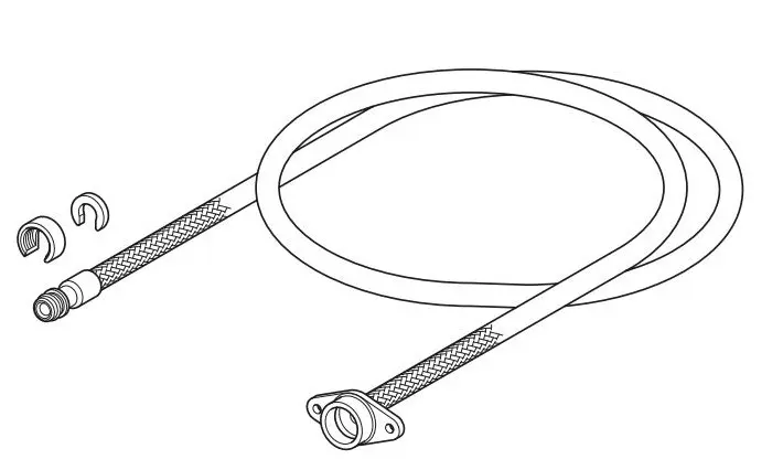 Laufen piederumi - ūdens pieslēguma komplekts 195 mm, priekš Cleanet Navia H8946000000001