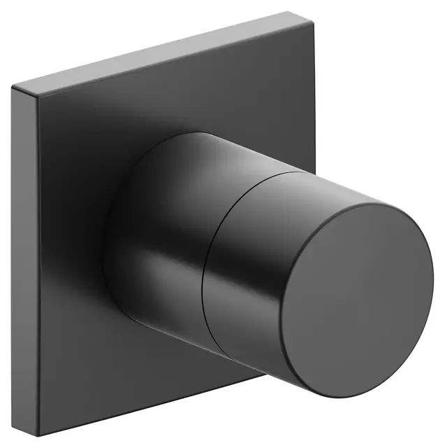 Keuco IXMO - zemapmetuma maisītājs 3 patērētājiem, matēti melns 59548370002