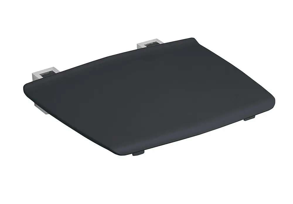 Gelco piederumi - dušas sēdeklis 325x325 mm, salokāms, tumši pelēks GS120G