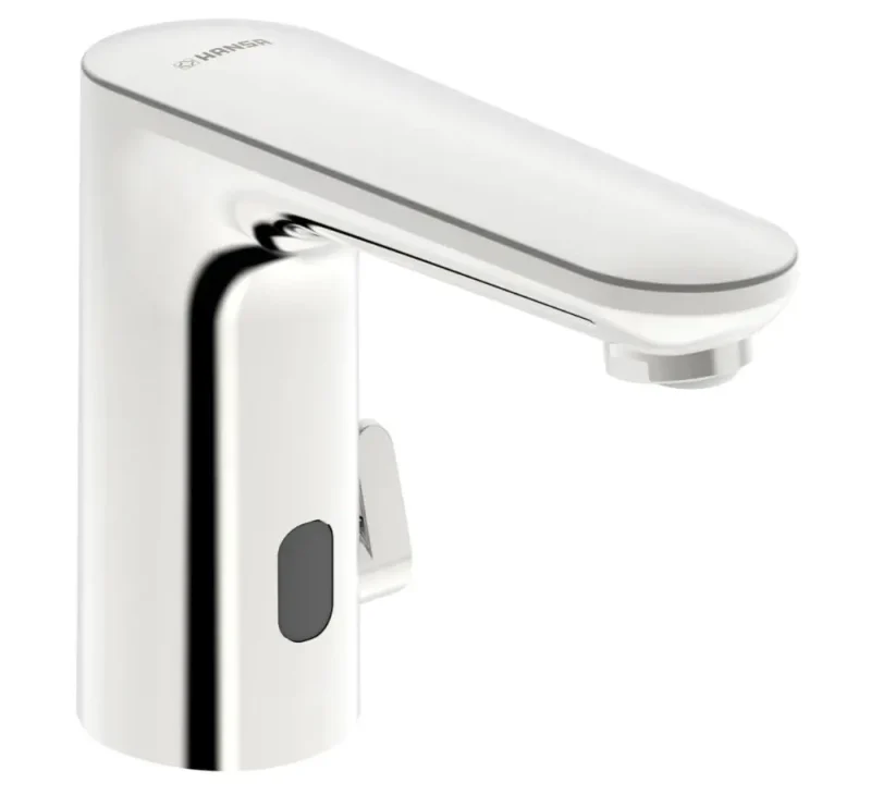 Hansa Electra - elektronisks termostata izlietnes maisītājs, ar baterijām, Bluetooth, hroms 92702219