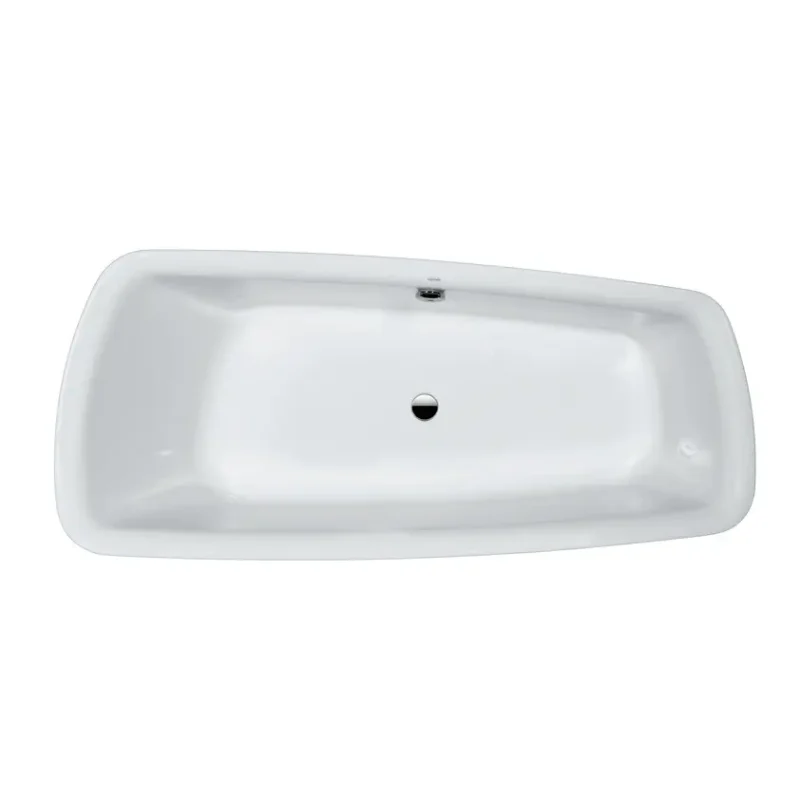 Laufen Palomba Collection - asimetriskā iebūvējamā vanna 180x80 cm, balta H2438000000001