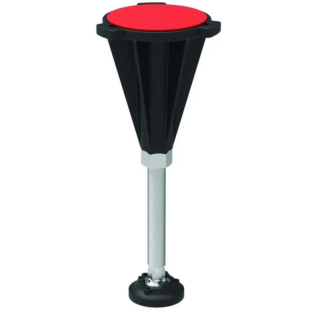 Ideal Standard Ultra Flat S - dušas paliktņa kāju rāmis, hroms/melns K936467