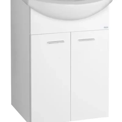 Aqualine Zoja - izlietnes skapis 51x74x30 cm, balts 51055A