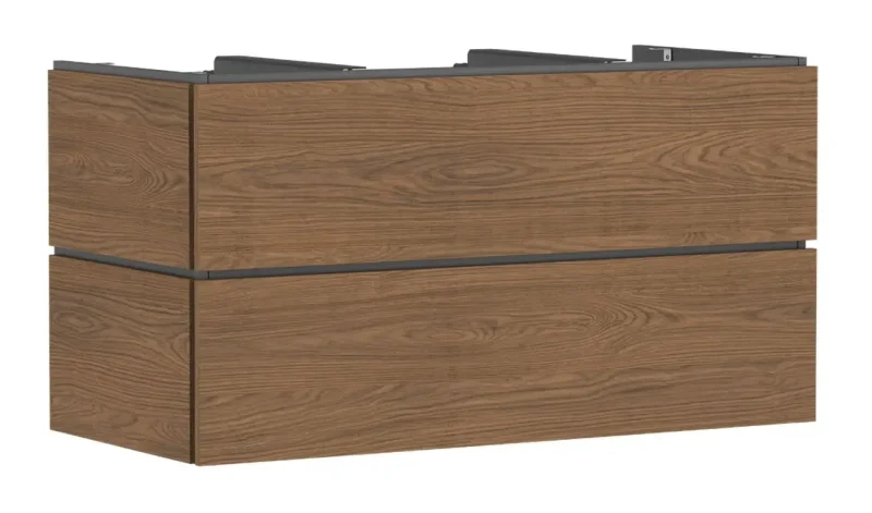 Hansgrohe Xilesa E - izlietnes apakšskapītis, 62x118x55 cm, 2 atvilktnes, Kašmira ozols 54304550
