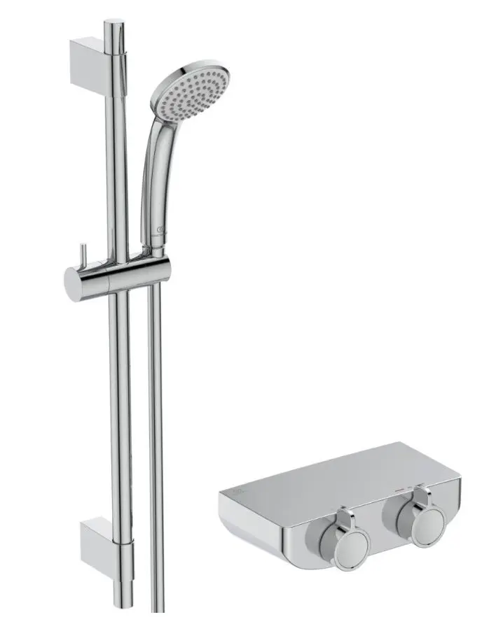 Ideal Standard CeraPlus - dušas komplekts ar termostatu, hroms A7607AA