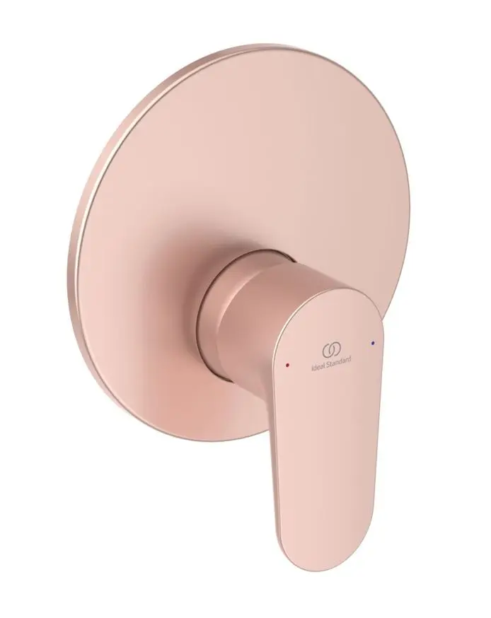 Ideal Standard Cerafine O - zemapmetuma dušas maisītājs, ar montāžas korpusu, rozā A7192RO