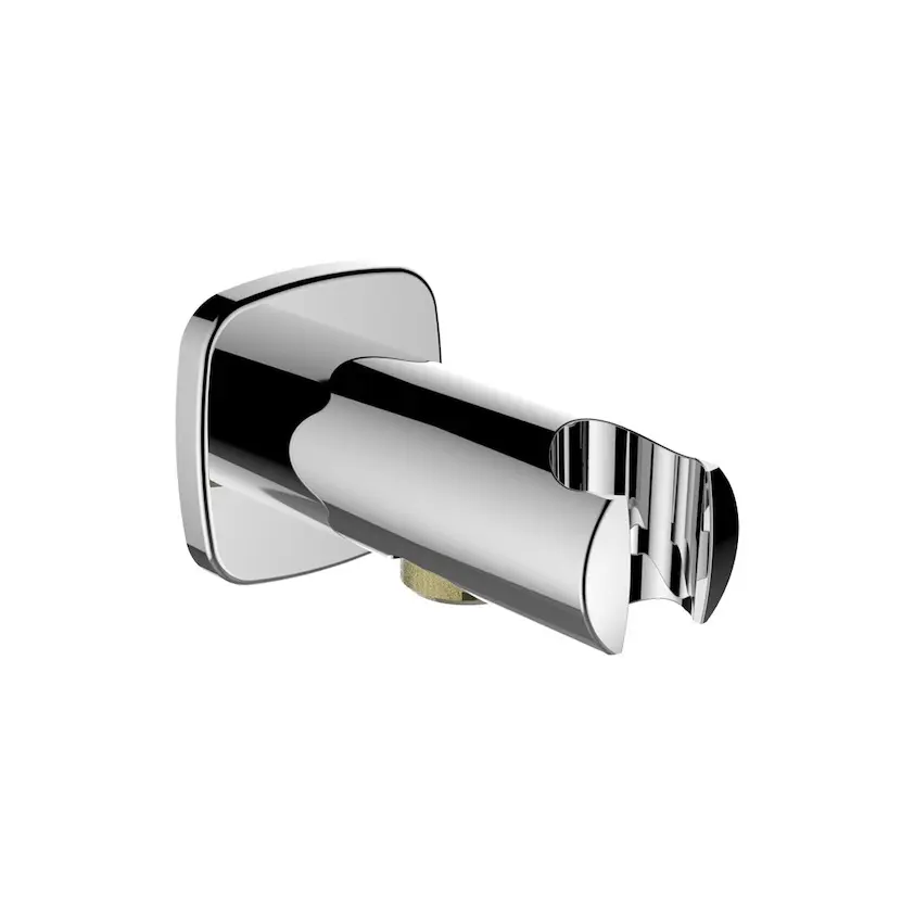 Laufen dušas piederumi - šļūtenes pieslēgums ar rokas dušas turētāju City 1/2", hroms HF504773100000