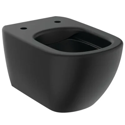 Ideal Standard Tesi - sienas WC, RimLS+, zīda melns T4932V3