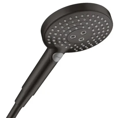 Hansgrohe Raindance Select S - rokas duša, 3 strūklas veidi, EcoSmart, matēti melns 26515670