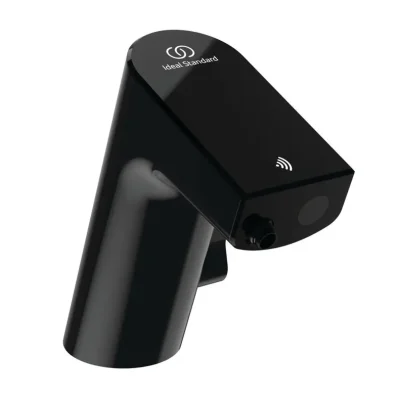 Ideal Standard Intelliflow - elektroniska izlietnes maisītājs, ar tīkla barošanu, Black Onyx A7856B3