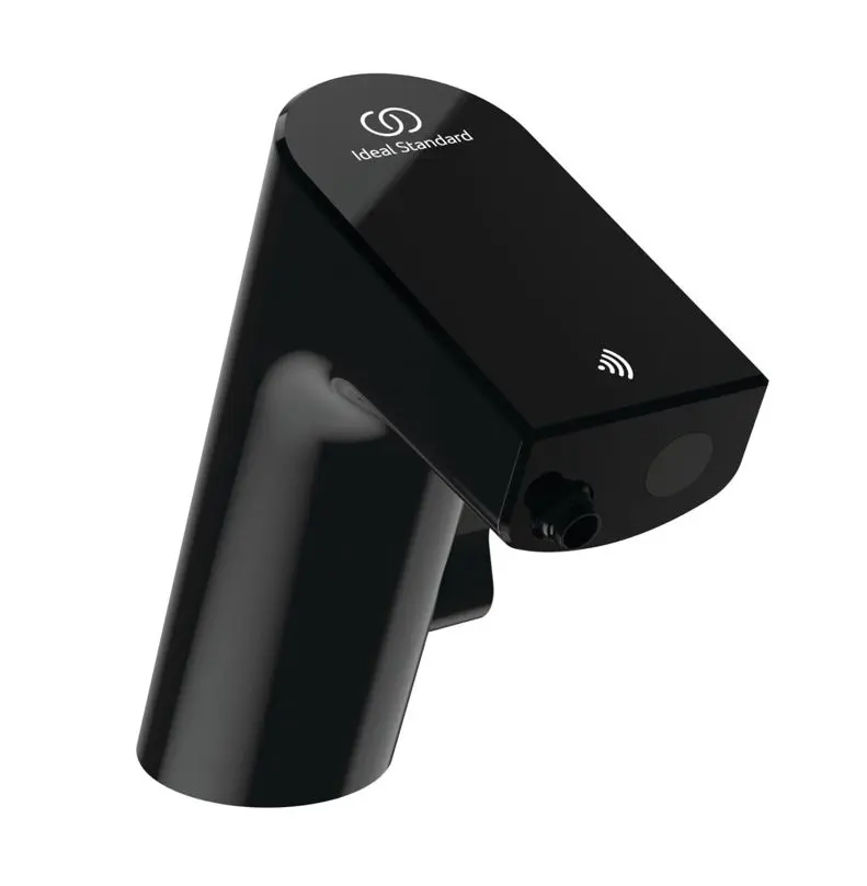 Ideal Standard Intelliflow - elektroniska izlietnes maisītājs, ar tīkla barošanu, Black Onyx A7856B3