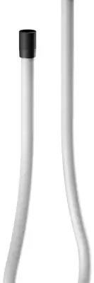 Keuco piederumi - dušas šļūtene 180 cm, balta/matēti melns 59996371851
