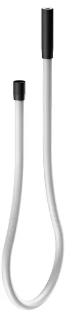 Keuco piederumi - dušas šļūtene 180 cm, balta/matēti melns 59996371851