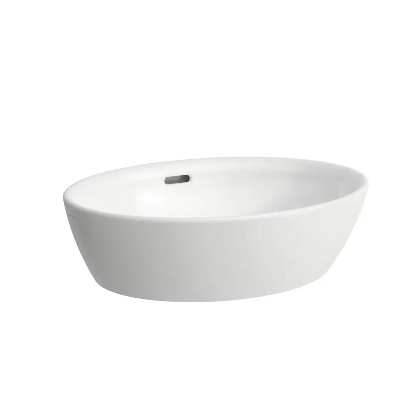 Laufen Pro - izlietne, 52x39 cm, bez krāna cauruma, ar LCC, balta H8129644001091