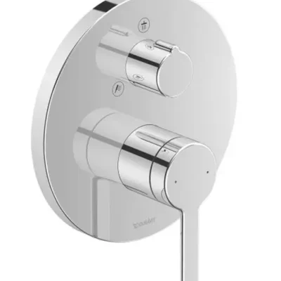 Duravit C.1 - zemapmetuma dušas maisītājs, 2 patērētājiem, hromēts C14210012010