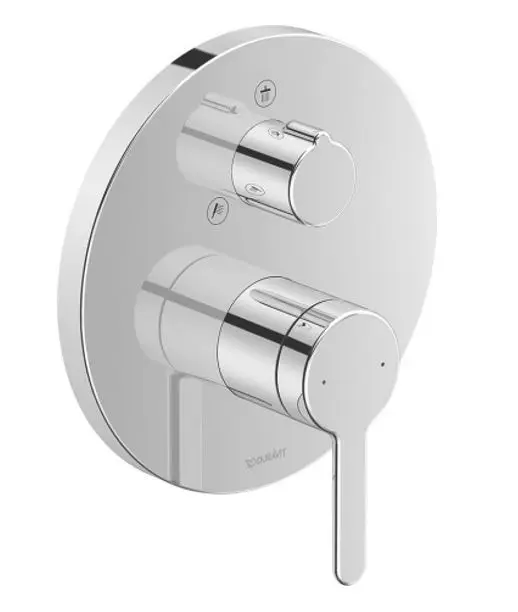 Duravit C.1 - zemapmetuma dušas maisītājs, 2 patērētājiem, hromēts C14210012010