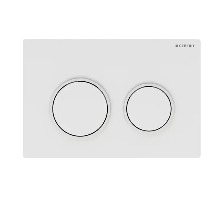 Geberit Omega20 - vadības plate, balta 115.085.11.1