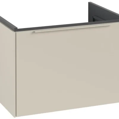 Villeroy & Boch Subway 3.0 - izlietnes apakšskapītis, 62x43x48 cm, 1 atvilktne, Cashmere Grey C57502VN