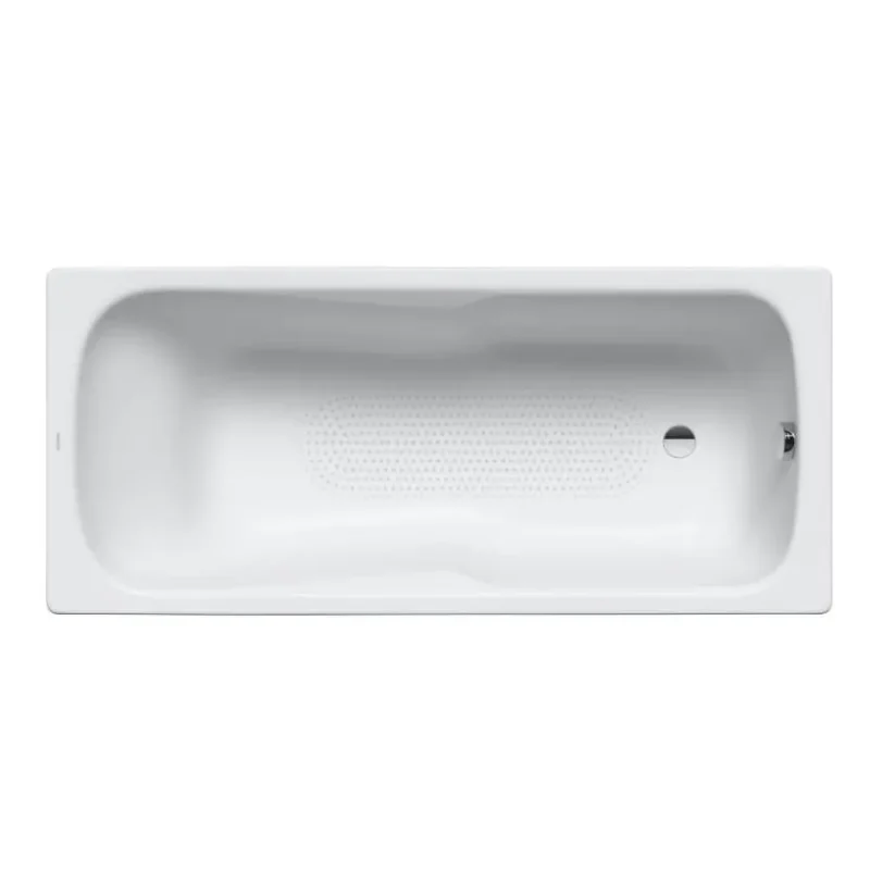 Kaldewei Ambiente - Taisnstūra vanna Dyna komplekts 620, 170x75 cm, ar pilnīgu pretslīdes pārklājumu, balta 226134010001