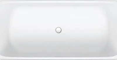 Duravit Qatego - brīvi stāvoša vanna, 180x80 cm, balta 700911000000000