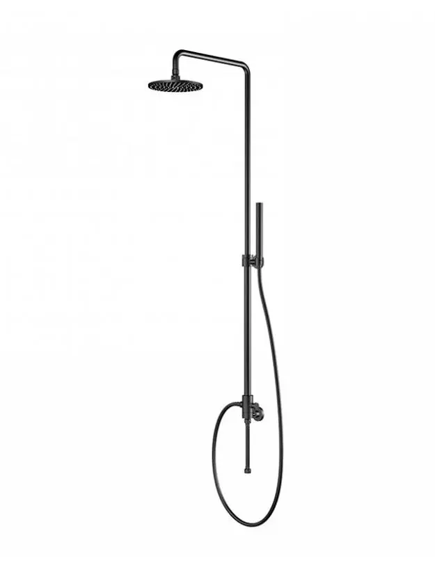 Steinberg 100 - dušas komplekts bez maisītāja, diametrs 20 cm, matēti melns 100 2770 S