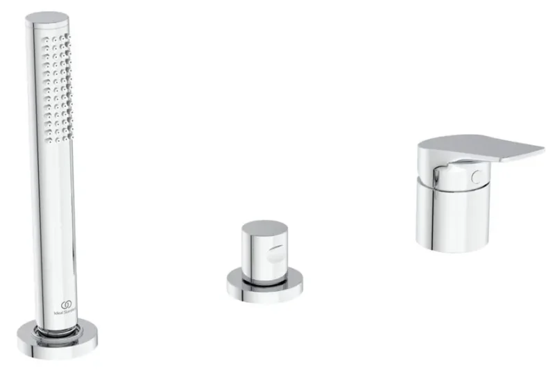 Ideal Standard La Dolce Vita - vannas malas maisītājs, 3 caurumu montāža, hroms BD670AA