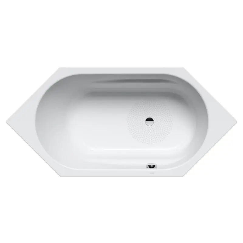 Kaldewei Ambiente - vanna Vaio 6, modelis 958, 190x90 cm, Anti-Rutsch, balta 233830000001