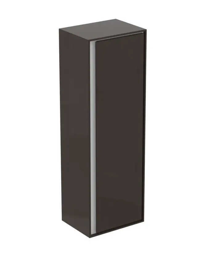Ideal Standard Connect Air - augstais skapis 40x30x120 cm, brūns matēts/balts matēts E0834VY