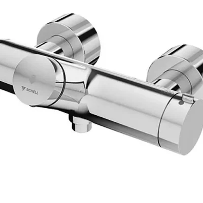 Schell Vitus - termostata dušas maisītājs VITUS VD-SC-T/u pašnoslēdzošs ar apakšējo izvadu, hroms 016100699