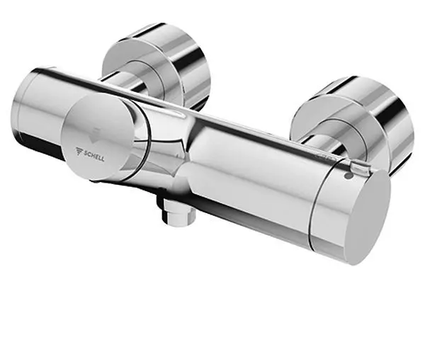 Schell Vitus - termostata dušas maisītājs VITUS VD-SC-T/u pašnoslēdzošs ar apakšējo izvadu, hroms 016100699