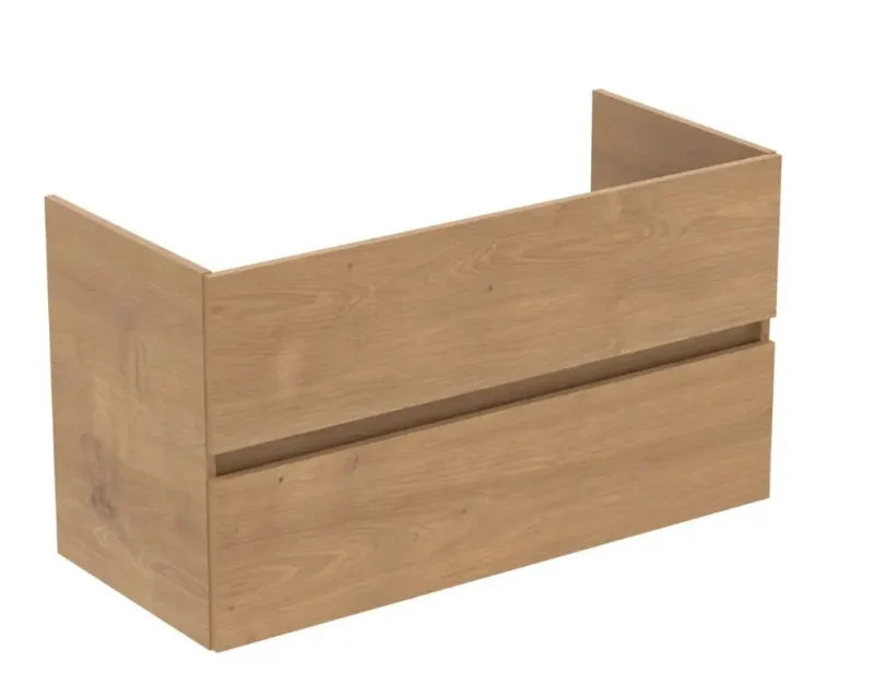 Ideal Standard Eurovit+ - izlietnes apakškabinets, 55x100x44 cm, 2 atvilktnes, ozols R0265Y8