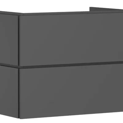 Hansgrohe Xilesa E - izlietnes apakškabinets, 62x78x47 cm, 2 atvilktnes, matēti pelēks 54260760