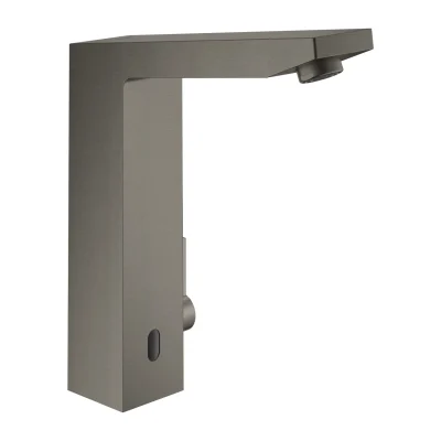 Grohe Eurocube E - infrasarkanā elektronika izlietnes maisītājam ar maisītāju, Hard Graphite birstēts 36441AL0