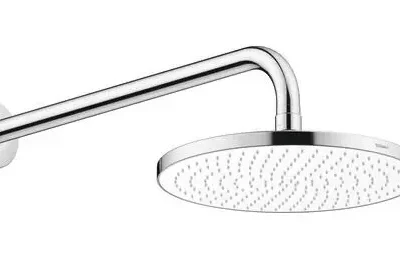 Duravit dušas - galvas duša, diametrs 23 cm, MinusFlow, hroms/balts UV0752002005