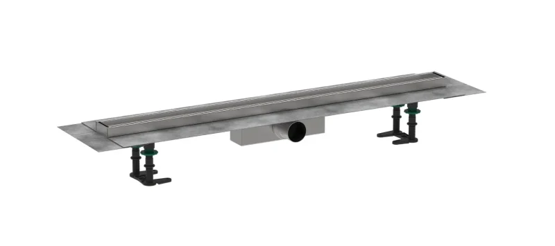 Hansgrohe RainDrain Compact - dušas noteka 90 cm flīžu ieklāšanai, ar resti 56181000