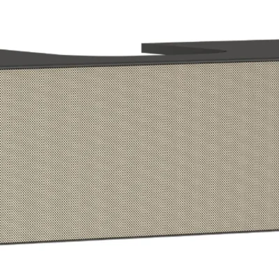 Hansgrohe Xevolos E - izlietnes skapītis, 28x98x55 cm, 1 atvilktne, pelēks matēts/bronza strukturēta 54315390