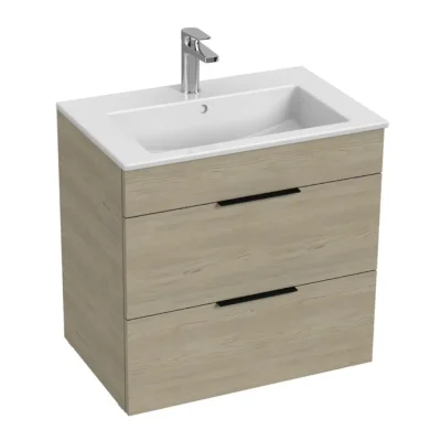 Jika Cube - izlietne ar zemizlietnes skapi 65x43x61 cm, osis H4536021765141