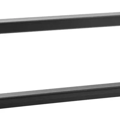 Aqualine Accessoires - slēgta konsole 440 mm, matēti melna VG4415