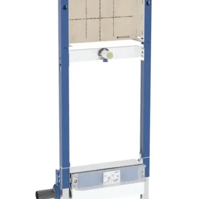 Geberit Duofix - priekšsienas elements paredzēts dušai, augstums 1,30 m, ar sienas noteci, zemapmetuma sienas maisītājs, 90-200 mm 111.580.00.2