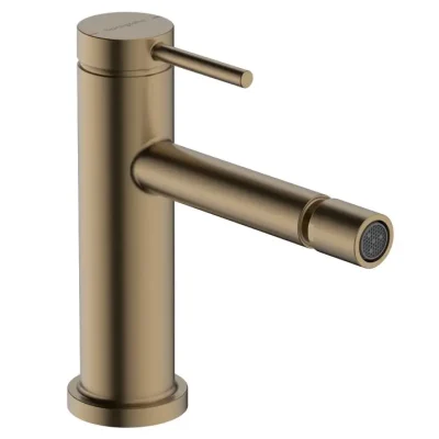 Hansgrohe Tecturis S - bideta maisītājs ar noteces komplektu, birstēta bronza 73201140