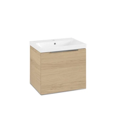 Villeroy & Boch Architectura - izlietnes skapītis ar izlietni, 55x47x42 cm, 1 atvilktne, CeramicPlus, Nordic Oak 4A8760R1SVJ