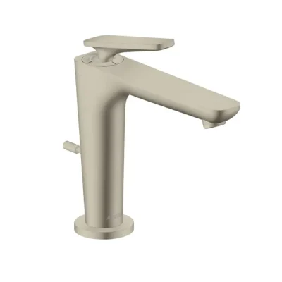 Axor Citterio C - izlietnes maisītājs ar noteci, EcoSmart, CoolStart, birstēts niķelis 49030820