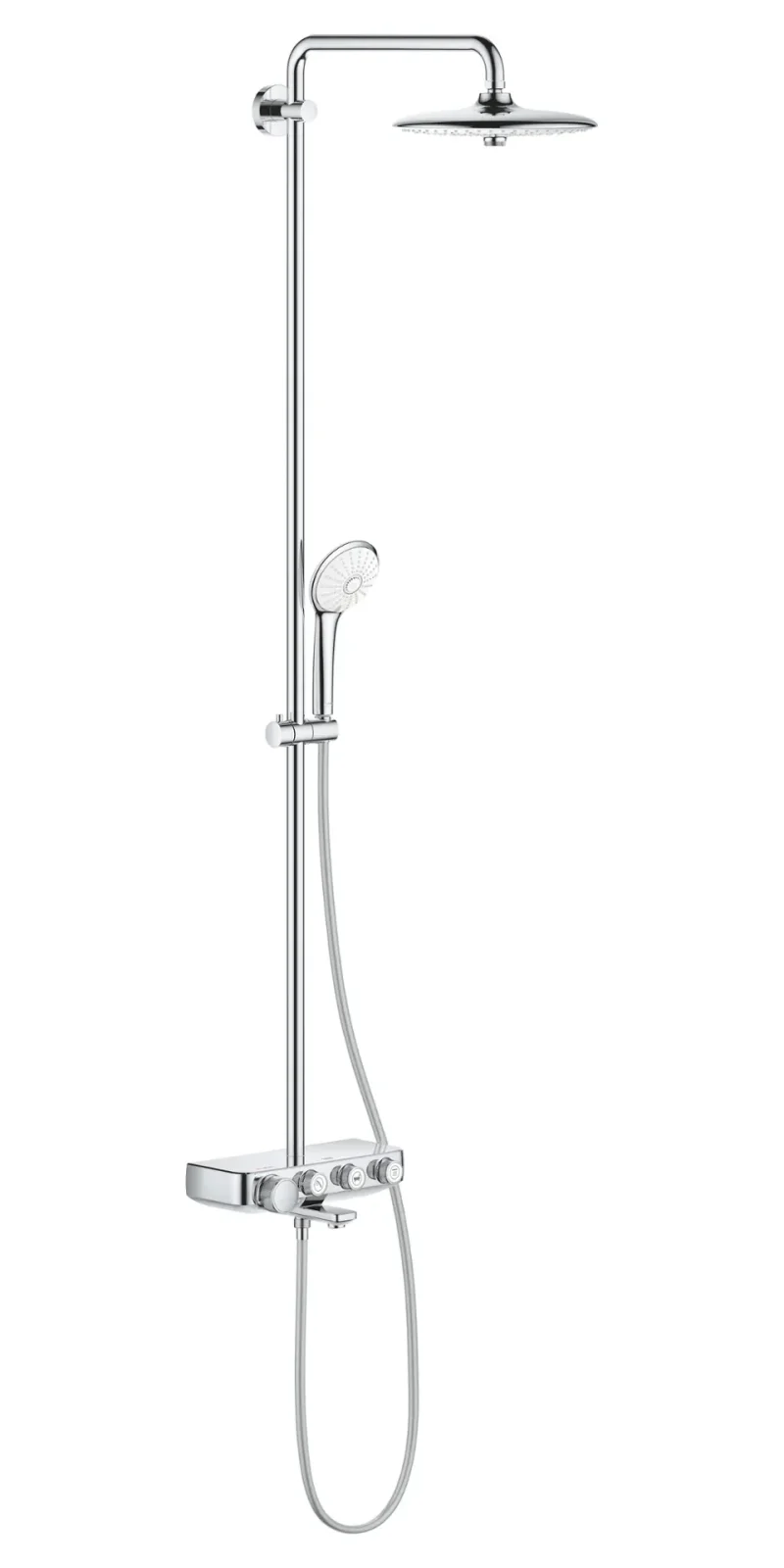 Grohe Euphoria SmartControl - dušas kolonna Mono 260 ar termostata vannas maisītāju, hromēts 26510000