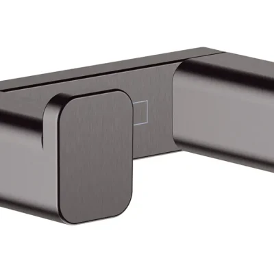 Hansgrohe AddStoris - dubultais āķis, hroms melns birstēts 41755340