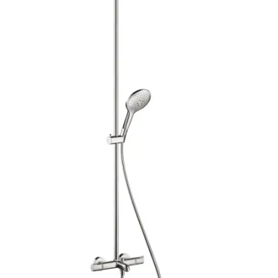 Hansgrohe Raindance Select - termostata vannas maisītājs S 240 Showerpipe ar piederumiem, hroms 27117000