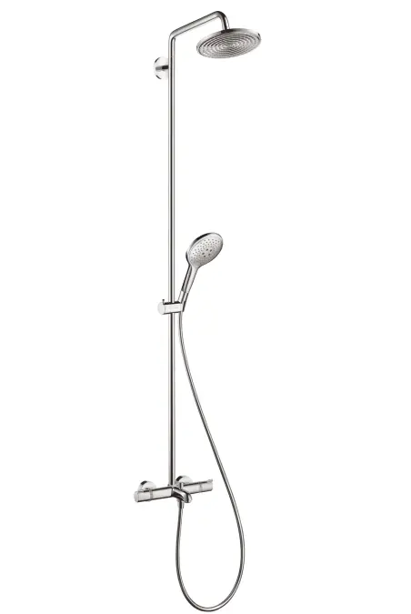 Hansgrohe Raindance Select - termostata vannas maisītājs S 240 Showerpipe ar piederumiem, hroms 27117000