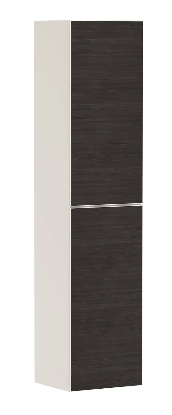 Hansgrohe Xevolos E - augstais skapis 40x176x36 cm, 2 durvis, eņģes kreisajā pusē, matēti bēšs/tumšs ozols 54219730