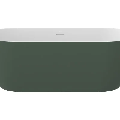 Ravak Freedom O Tec - brīvi stāvoša vanna, 170x77 cm, Grey Green/balts CD11200000