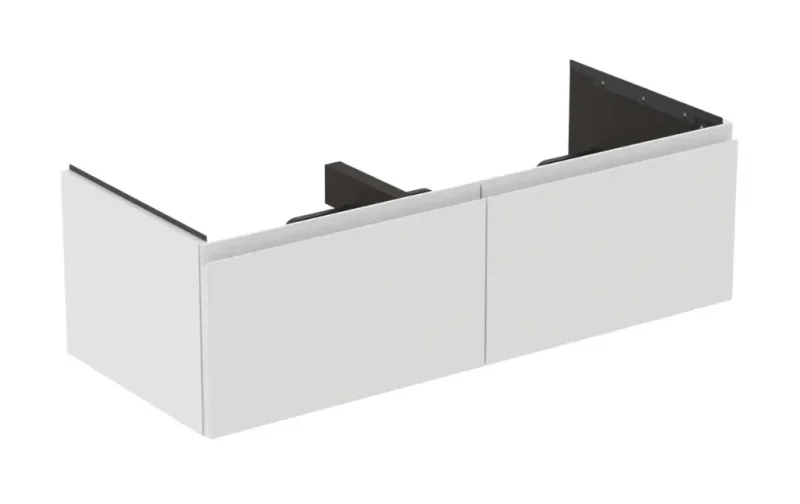 Ideal Standard Finesse - izlietnes skapītis 120x51x37 cm, 2 atvilktnes, matēti balts E3398Y1