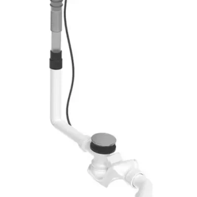 Duravit piederumi - noteces un pārplūdes komplekts, Bowdena trose, hromēts 792200000001000